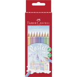 FABER-CASTELL buntstifte COLOUR PASTELL, 10er Kartonetui