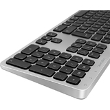 LogiLink bluetooth Multi-Device Tastatur, silber