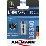 ANSMANN li-ion Akku 16340, 3,6 V, 850 mAh