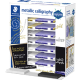 STAEDTLER permanent-marker metallic calligraphy,70er Display