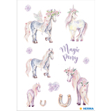 HERMA sticker DECOR "Pony", beglimmert