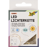 folia LED-Mini-Lichterkette, Batteriebetrieb, 20 LEDs