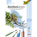 folia Zeichenkarton, din A4, 120 g/qm, wei