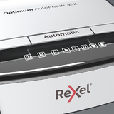 REXEL aktenvernichter Optimum autofeed 45X, 4 x 28 mm