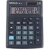 MAUL tischrechner MC 12, 12-stellig, schwarz