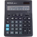 MAUL tischrechner MXL 14, 14-stellig, schwarz