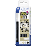 STAEDTLER acrylmarker Lumocolor paint marker, 4er Etui