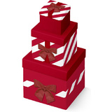 Clairefontaine geschenkboxen-set "Geschenk", 3-teilig