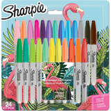 Sharpie permanent-marker FINE, 24er big PACK "Flamingo"