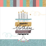 SUSY card Geburtstagskarte "Happy eco B-day Cake"