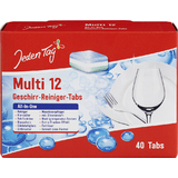 Jeden tag Splmaschinentabs multi 12, 40 tabs  20 g, Karton