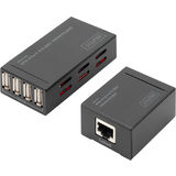 DIGITUS usb Extender und 2.0 Hub, 4-Port, 50 m