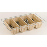 APS Besteckbehlter buffet GN 1/1, 4 Fcher, hellbeige