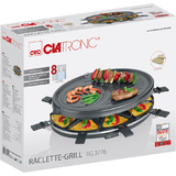 CLATRONIC raclette-grill RG 3776, fr 8 Personen, schwarz