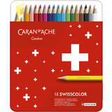 CARAN D'ACHE buntstifte Swisscolor, 18er Metalletui