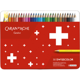 CARAN D'ACHE buntstifte Swisscolor, 30er Metalletui