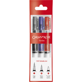 CARAN D'ACHE aquarellpinselstift mit Wasserreservoir,3er Set