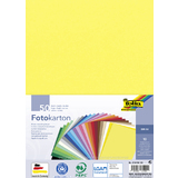 folia Fotokarton, din A4, 300 g/qm, farbig sortiert