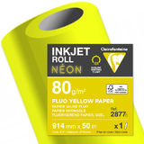 Clairefontaine inkjet-plotterrolle NEON, (B)914 mm x (L)50 m