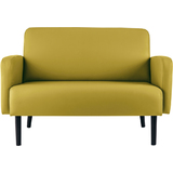 PAPERFLOW 2-Sitzer sofa LISBOA, Kunstlederbezug, grn