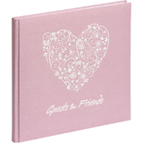 PAGNA Gstebuch "Guests & Friends", 144 Seiten, ros