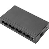 DIGITUS desktop Gigabit Switch, 8-Port, Unmanaged