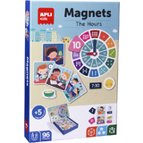 APLI kids Magnetspiel "The Hours", mit Magnethalter