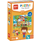 APLI kids Lernpuzzle "The House",  24 Teile