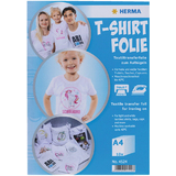 HERMA t-shirt Transferfolie, din A4, helle Textilien, wei