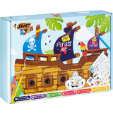 BIC kids Zeichenset "Meine Piraten-Box", 47-teilig