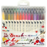 PentelArts brushsignpen Pinselstift Twin, 30er Set