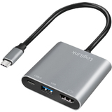 LogiLink usb 3.2 gen 1 Adapterkabel, grau/schwarz