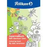 Pelikan super-malbuch "Mein abenteuer Leben", din A4