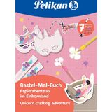 Pelikan bastel- und ausmalbuch "Einhornland", din A4