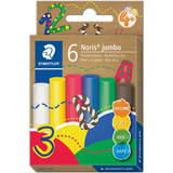 STAEDTLER plastilin-knete Noris jumbo, 6 Basisfarben