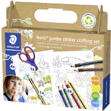 STAEDTLER sticker-kreativset Noris jumbo, 12-teilig