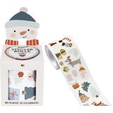 folia weihnachts-sticker WINTER, auf Rolle, 4 m