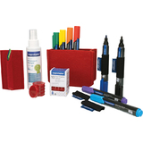 magnetoplan whiteboard Essentials Kit, rot