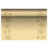 PAPSTAR Weihnachts-Tischlufer "Christmas Shine", creme