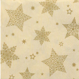 PAPSTAR weihnachts-motivservietten "Christmas Shine", creme