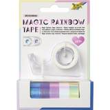 folia deko-klebefilm Magic rainbow Tape inkl. Abroller