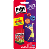 Pritt klebestift BTS 2024 "Alles steht Kopf 2", 4 x 11 g