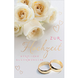 SUSY card Hochzeitskarte "Rosenglck 2"