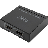 DIGITUS 4K hdmi Splitter, 1x2, 4K / 30 Hz, schwarz