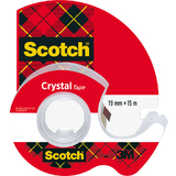 Scotch handabroller Crystal, transparent, im Handabroller