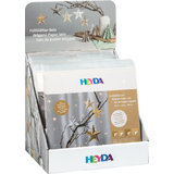 HEYDA Faltbltter-Set "Xmas", im Karton-Display