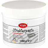 ViVA decor Strukturpaste premium cremig, wei, 1.000 g