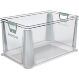 keeeper aufbewahrungsbox "luis", 64 Liter, transparent