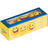 WEDO kunststoff-radierer Radierblle "SMILEY", 3er Set