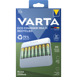 VARTA Ladegert eco Charger multi Recycled, inkl. 8x AA